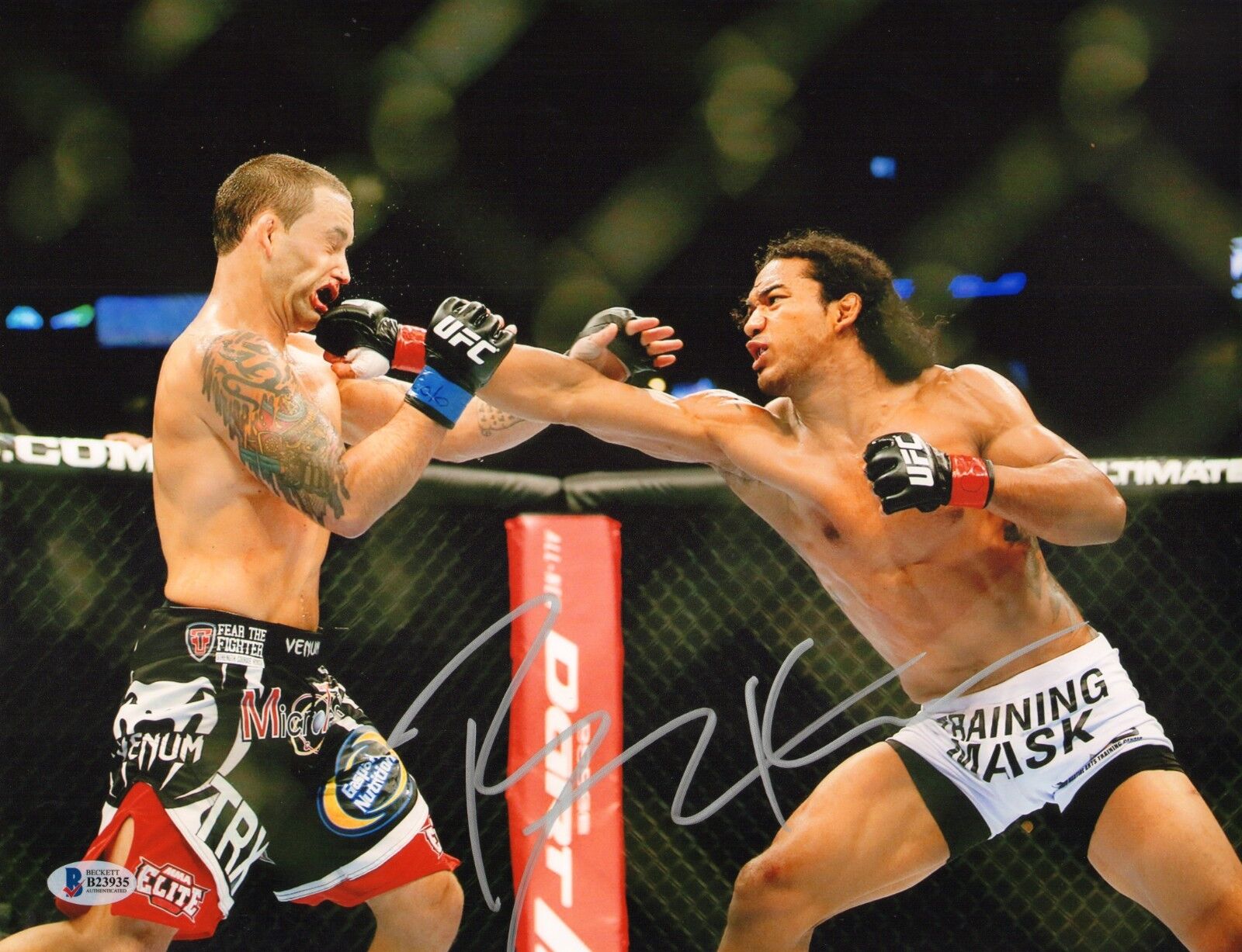 Benson Henderson Signed 11x14 Photo Poster painting BAS Beckett COA UFC 144 150 Picture Auto'd 2