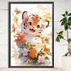 uk.everydayedeals (Limited Stock)Diamond Painting - Full Round - Happy Tiger(40*60cm)