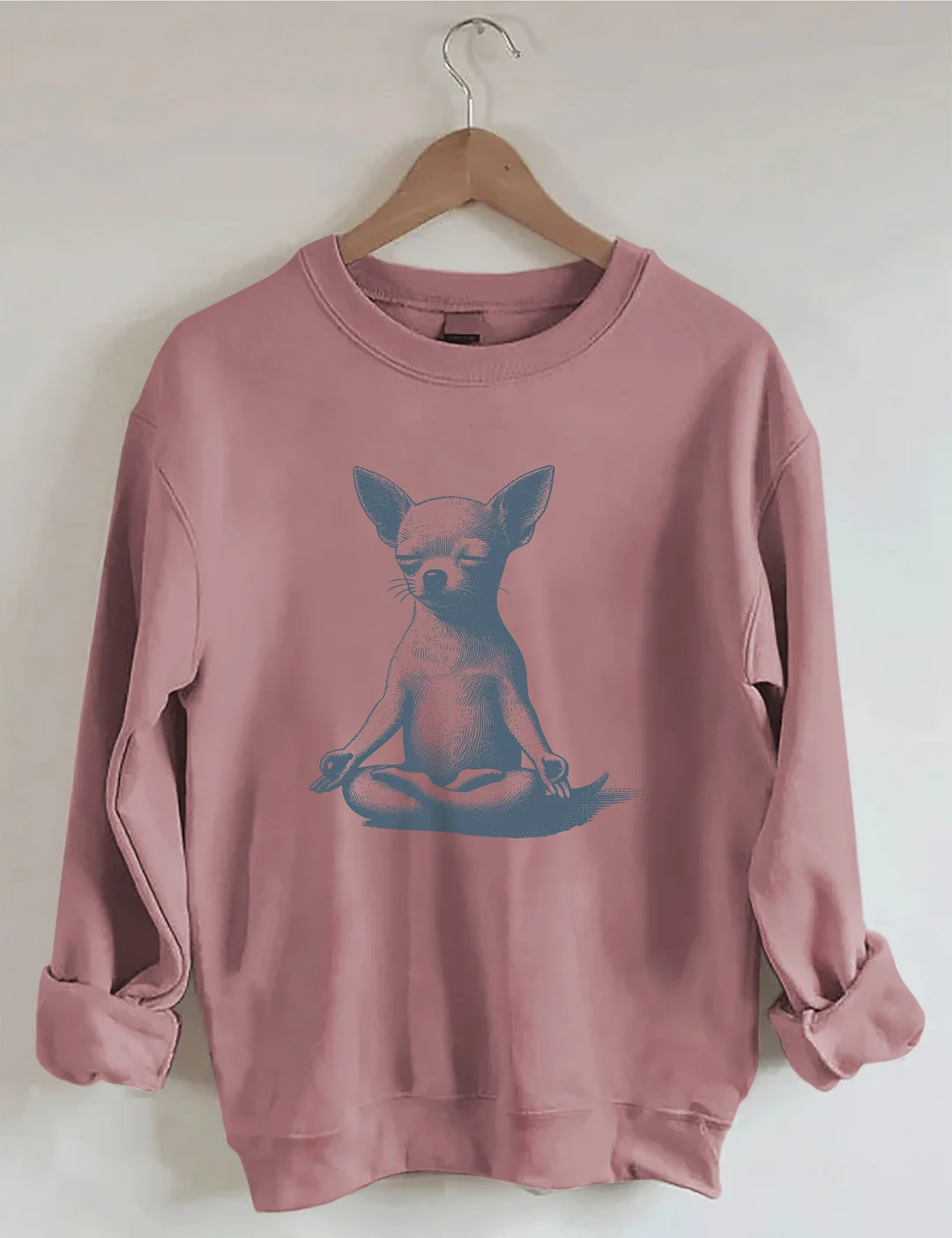 Chihuahua Yoga Meditation Sweatshirt