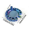 Sunflower Diamond Painting Dotting Tray with Storage , Grid System Diamond Art Accessories