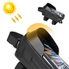 PU Hard Shell Bicycle Front Frame Bag Waterproof Touch Screen Handlebar Holder