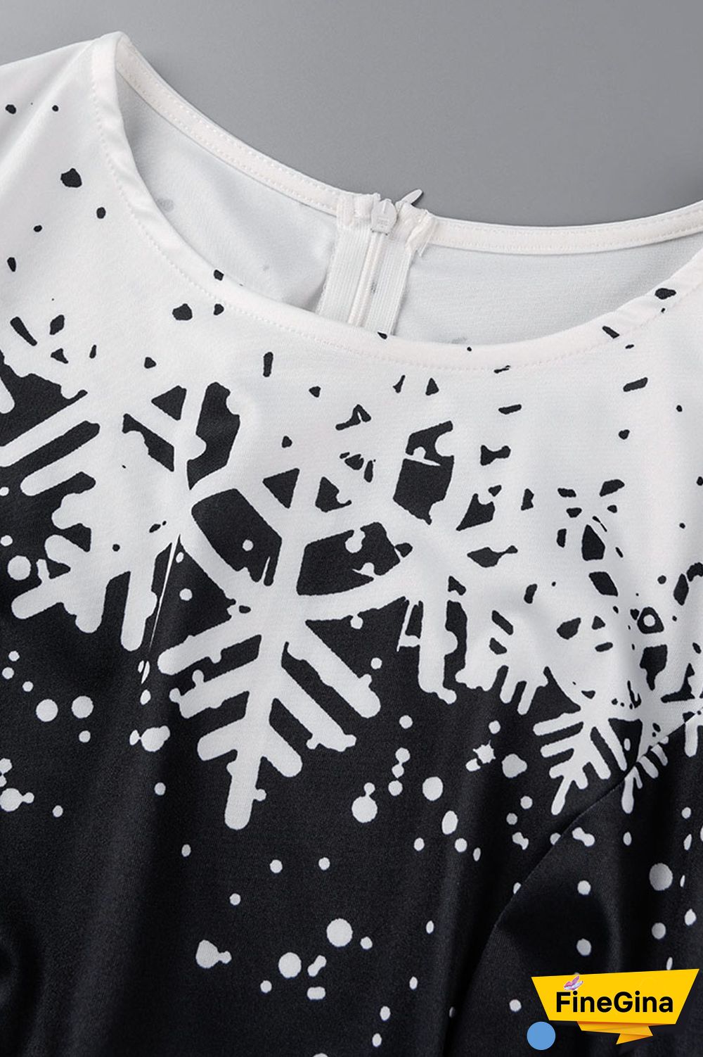 Green Casual Print Patchwork O Neck A Line Dresses