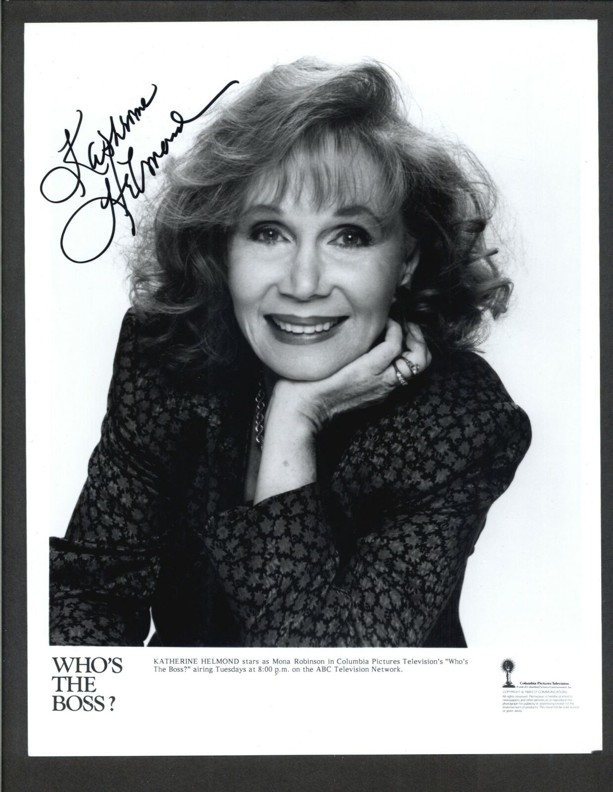 Katherine Helmond - Signed Autograph Movie Still - Who's the Boss