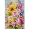 Flowers In Full Bloom-11CT Stamped Cross Stitch 55*75cm/21.65*29.53in (Big Size)