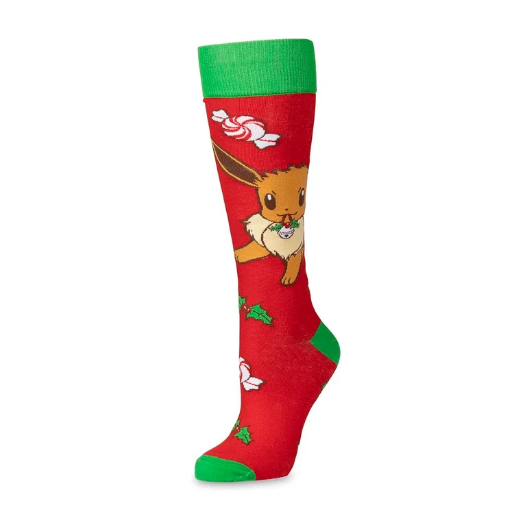 Eevee Pokémon Holiday Socks (One Size-Adult)