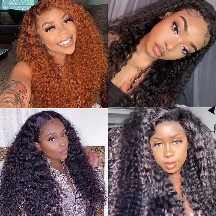 🔥Hair®| 360 LACE WIG PRE PLUCKED LACE FRONTAL HAIR | HUMAN HAIR | BLACK/BROWN HAIR