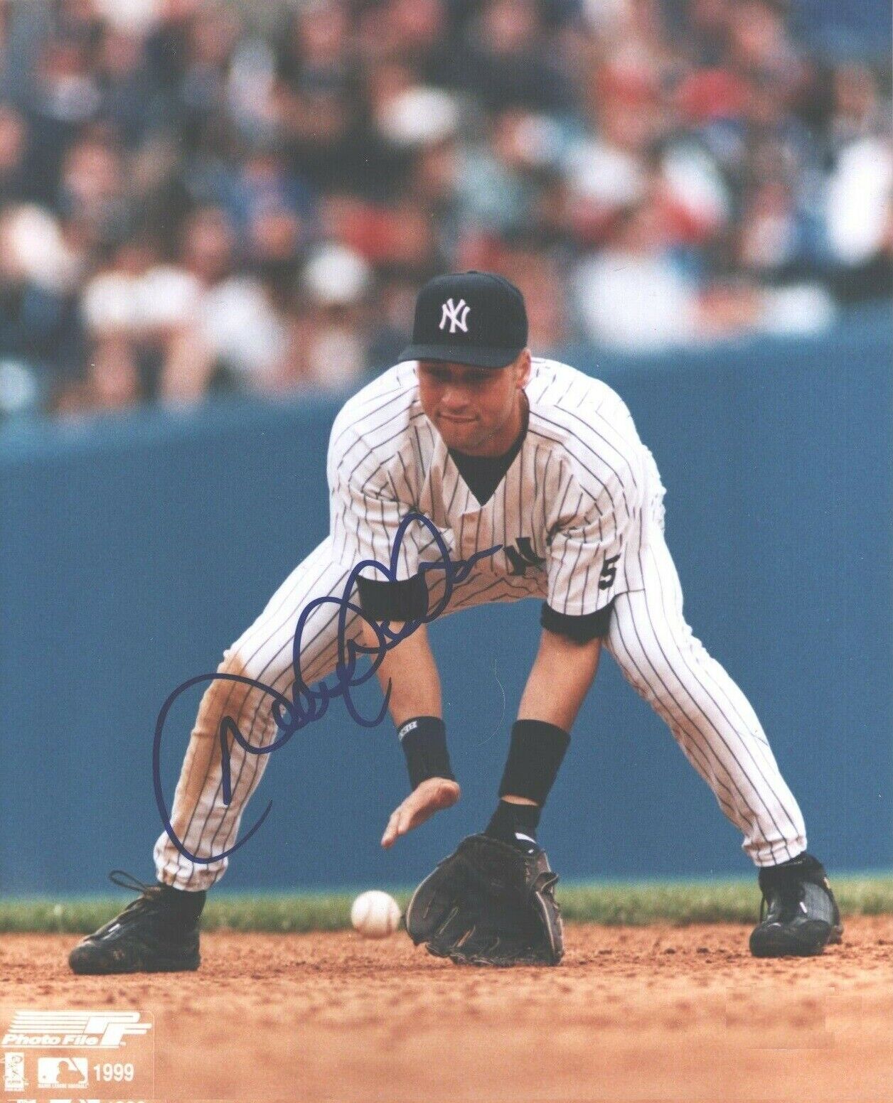 Derek Jeter Autographed Signed 8x10 Photo Poster painting ( HOF Yankees ) REPRINT