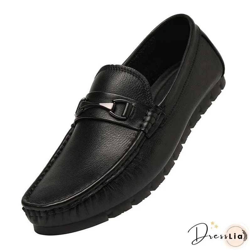 Men's Breathable Korean Style Soft Bottom Single Casual Shoes