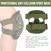 BAIGIO Taktisch Knieschoner Ellenbogenschützer Militär Protektoren Set Knieschützer für CS Paintball Jagd Airsoft