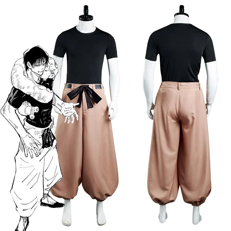 Jujutsu Kaisen Touji Fushiguro Top Pants Outfits Cosplay Costume