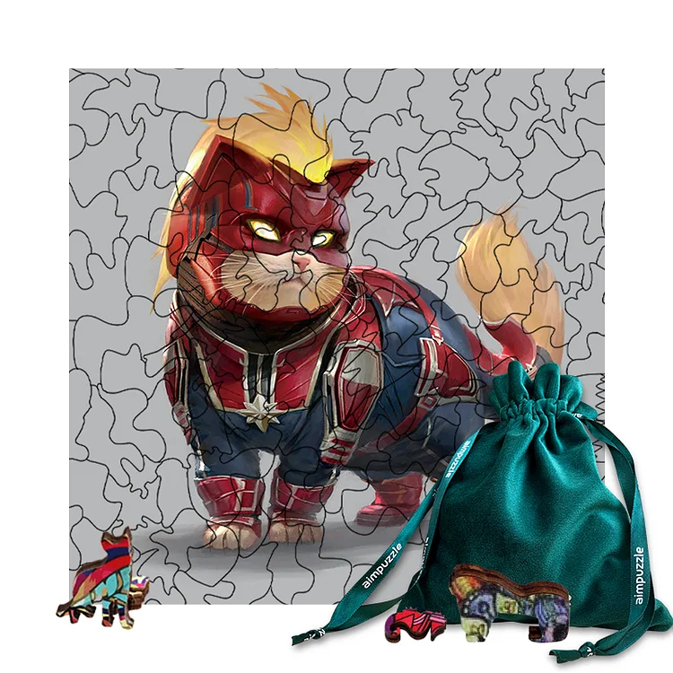 Ericpuzzle™ Ericpuzzle™Iron Cat Wooden Jigsaw Puzzle