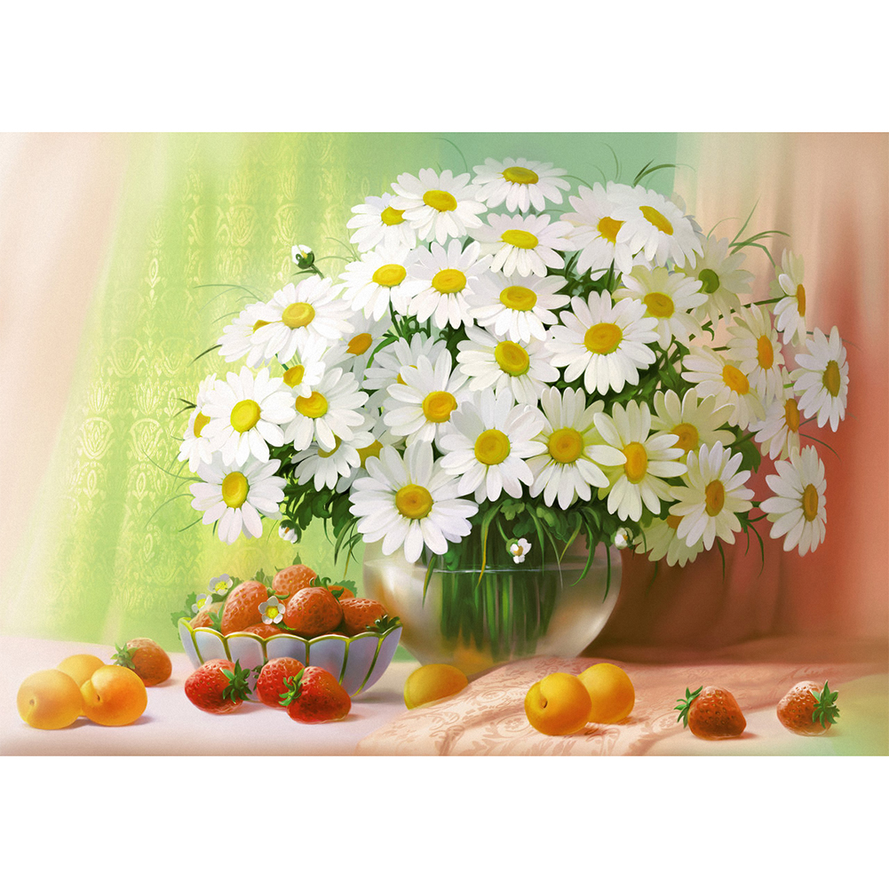 

40*30CM - Special Shaped Diamond Painting - Flower, 501 Original