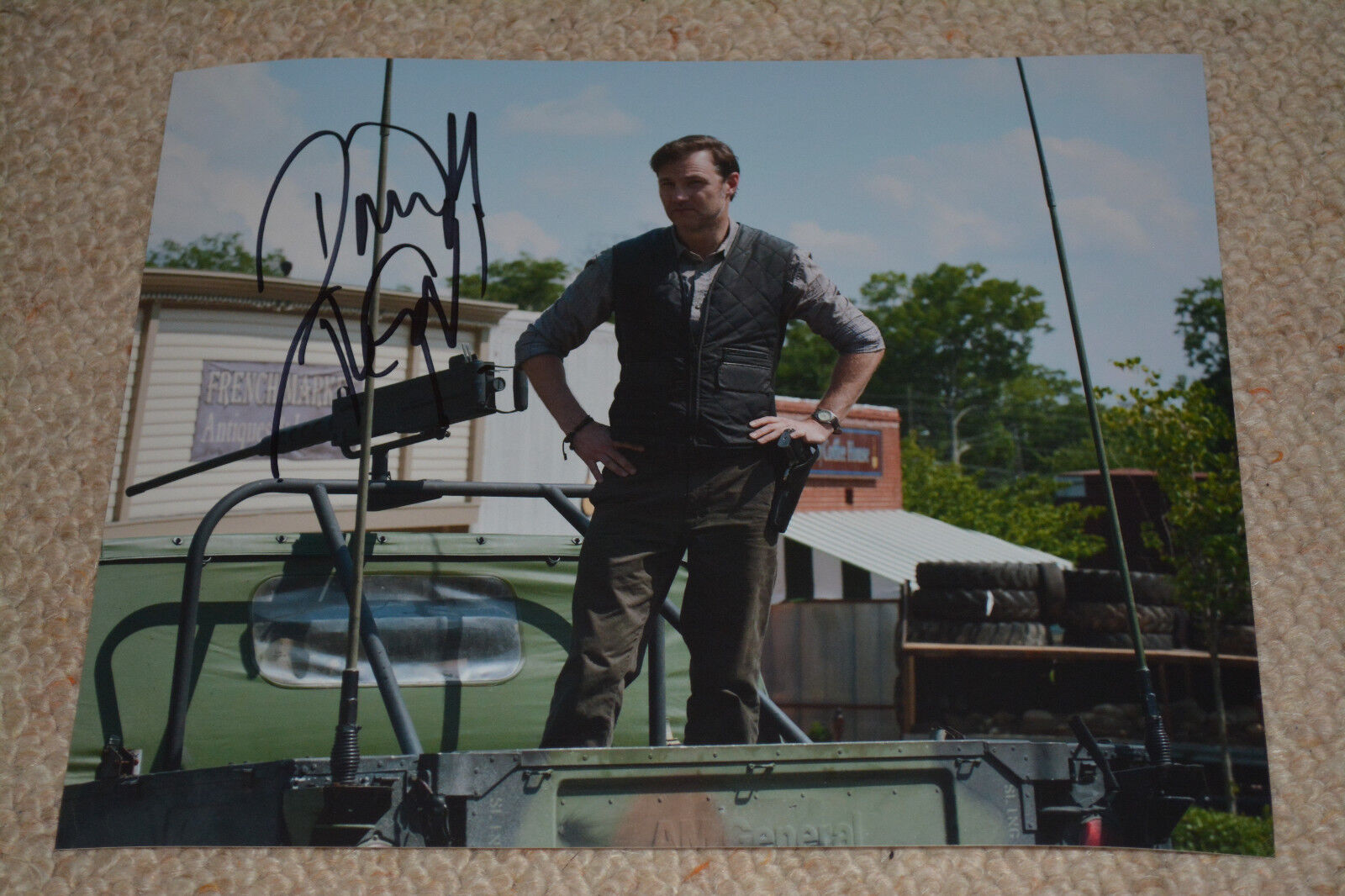 DAVID MORRISSEY signed autograph In Person 8x10 (20x25 cm) WALKING DEAD GOVERNOR