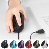 Wired Ergonomic Vertical Mouse with 3 DPI Modes, 6 Buttons