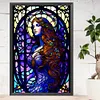 uk.everydayedeals (Limited Stock)Diamond Painting - Round AB Drills - Glass Lady(45*65cm)