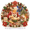 DIY Special Shape Diamond Painting Pearl Art Desk Ornament Xmas Decor Kit