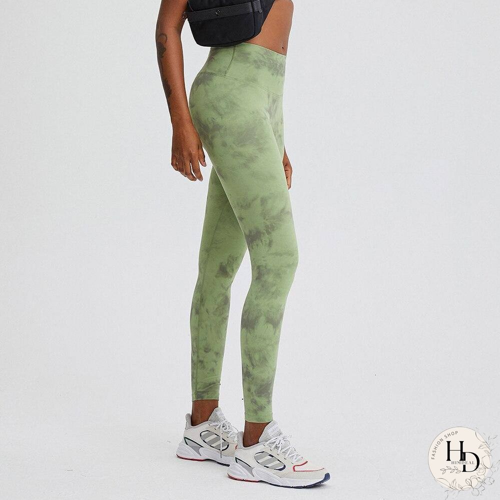 CLASSIC 3.0-TIE DYE Naked Feel Fitness Workout Legging Women No Camel Toe Squat Proof Yoga Pants Sport Gym Legging 2-12