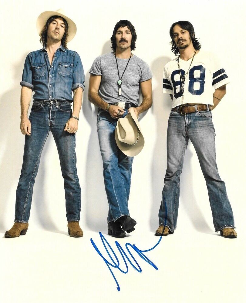 * MARK WYSTRACH * signed 8x10 Photo Poster painting * MIDLAND BAND * * 6