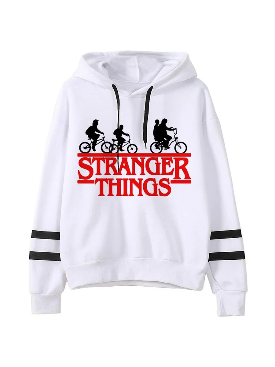 Stranger Things Season 3 Harajuku Eleven Upside Down Funny 90s Hoodie