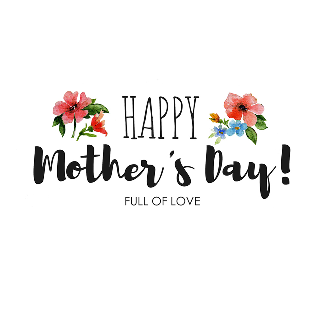 

Holiday Wall Sticker Funny Happy Mothers Day Decals Home Room Decoration, 501 Original