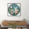 (Counted/Stamped) Dragonfly - 18CT Cross Stitch 20*20cm/7.87*7.87in