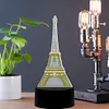 DIY Diamond Painting 7 Color Night Light Lamp Home Decoration Ornament Gift Kit(Eiffel Tower)