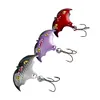 5Pcs Fishing Lures Bionic Bat Baits Artificial Bait Swimbait Hard Baits for Bass