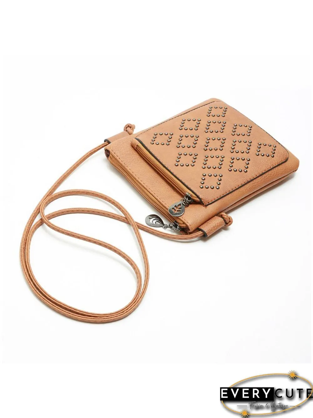 Simple Rivet Mini Crossbody Bag