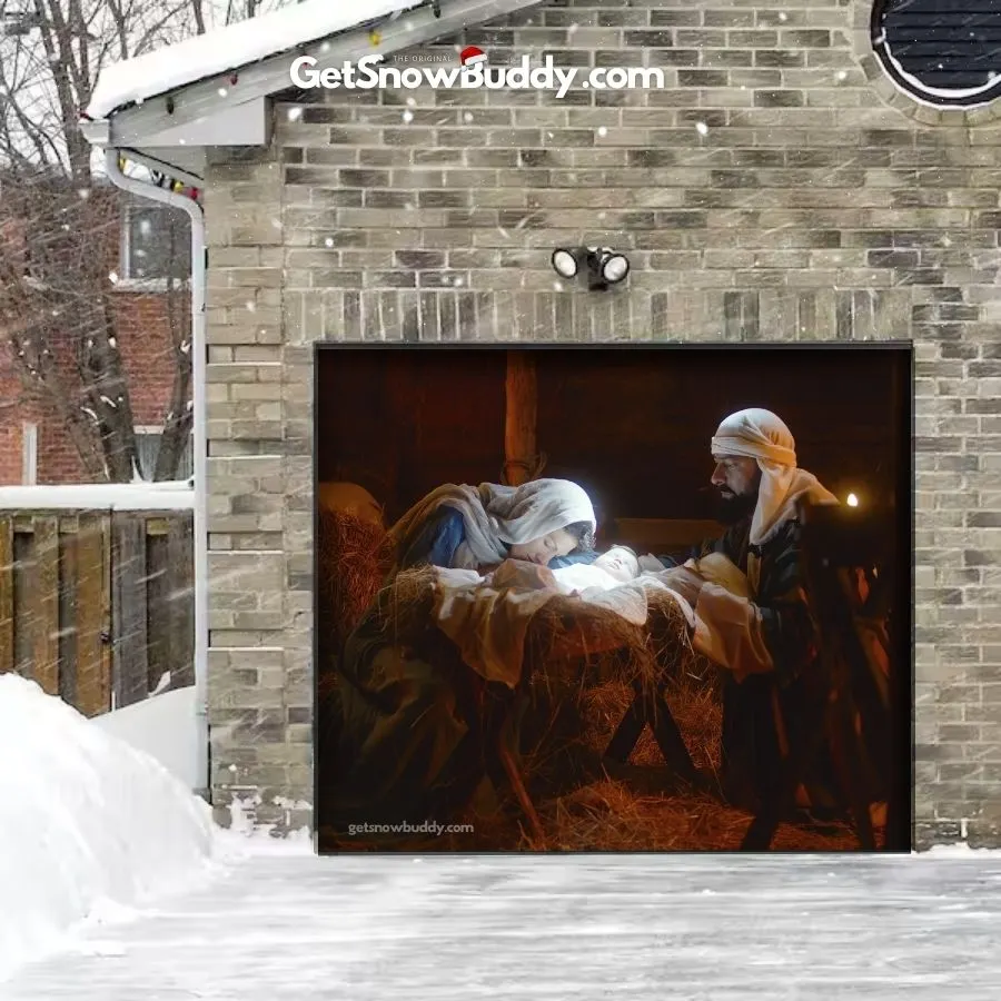 SnowBuddy Garage Door Covers Christmas 2024 Buy 2 Free Shipping