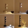 Recharging Led Cabinet Spot Lamp Rechargable Movable Wireless Jewelry Showcase Lamp Cabinet Display Battery Light Wedding
