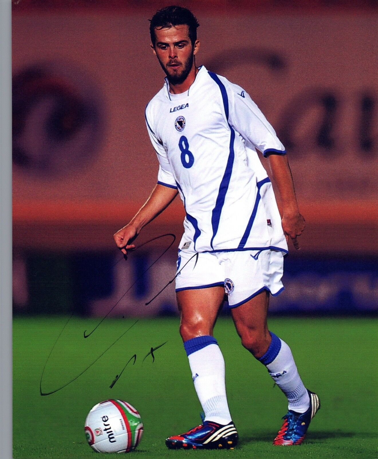 Miralem Panic Signed Autographed 8x10 Photo Poster painting Bosnia and Herzegovina JUVENTUS COA