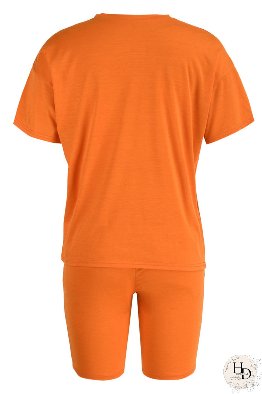 Black Casual Print Patchwork O Neck Short Sleeve Two Pieces