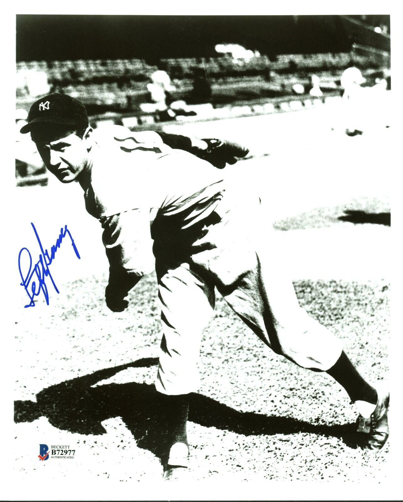 Yankees Lefty Gomez Authentic Signed 8X10 Photo Poster painting Autographed BAS #B72977