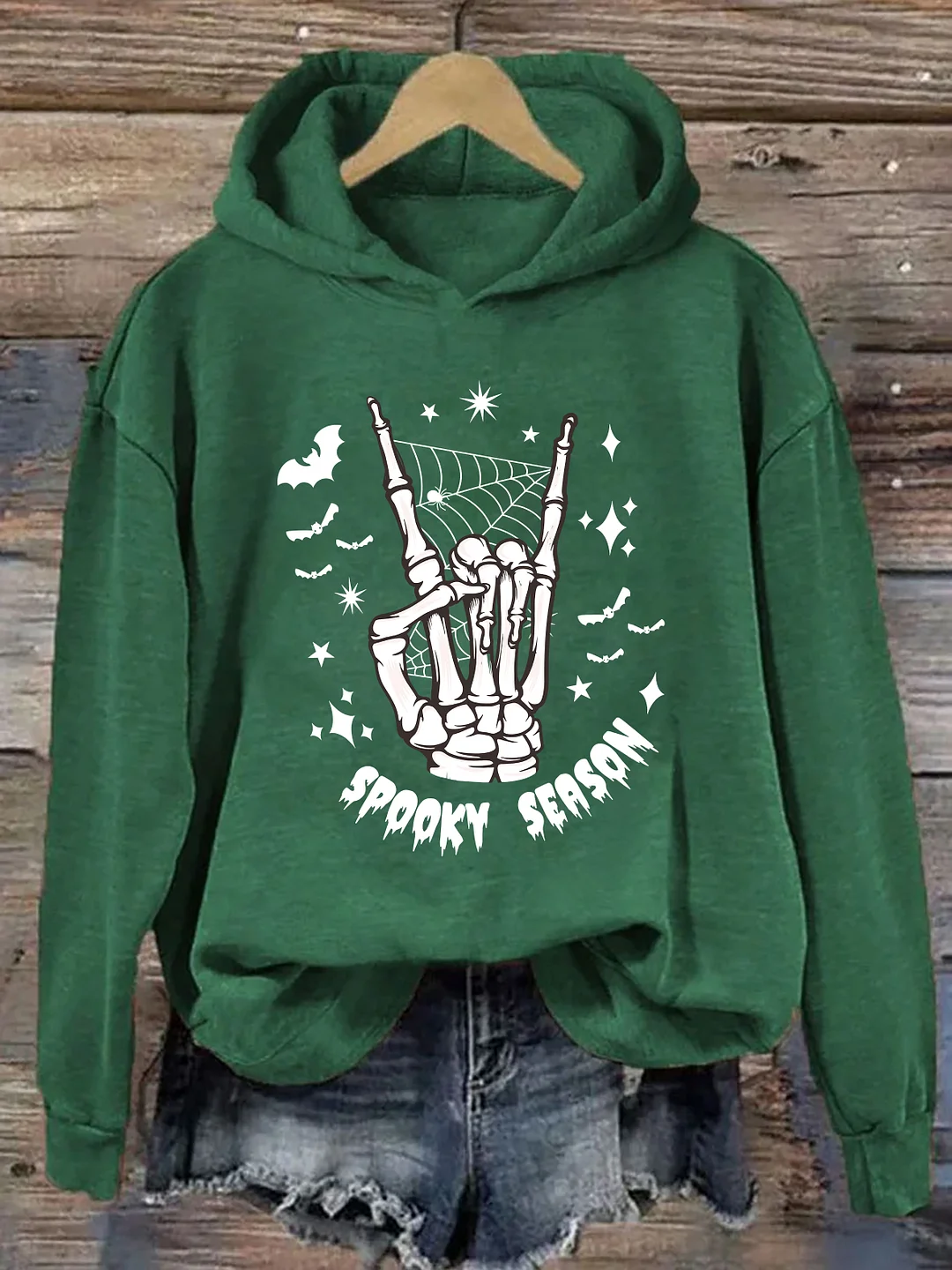 Spooky Season Skeleton Halloween Hoodie