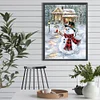 Diamond Painting-DIY Full Round Drill Snowman