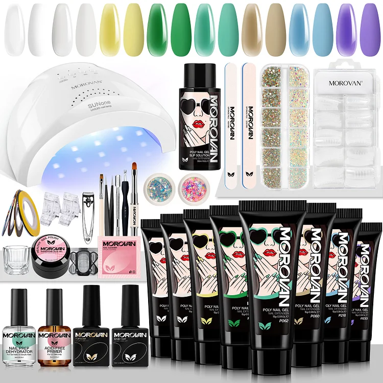Magic Forest - 8 Colors Poly Gel Professional Kit