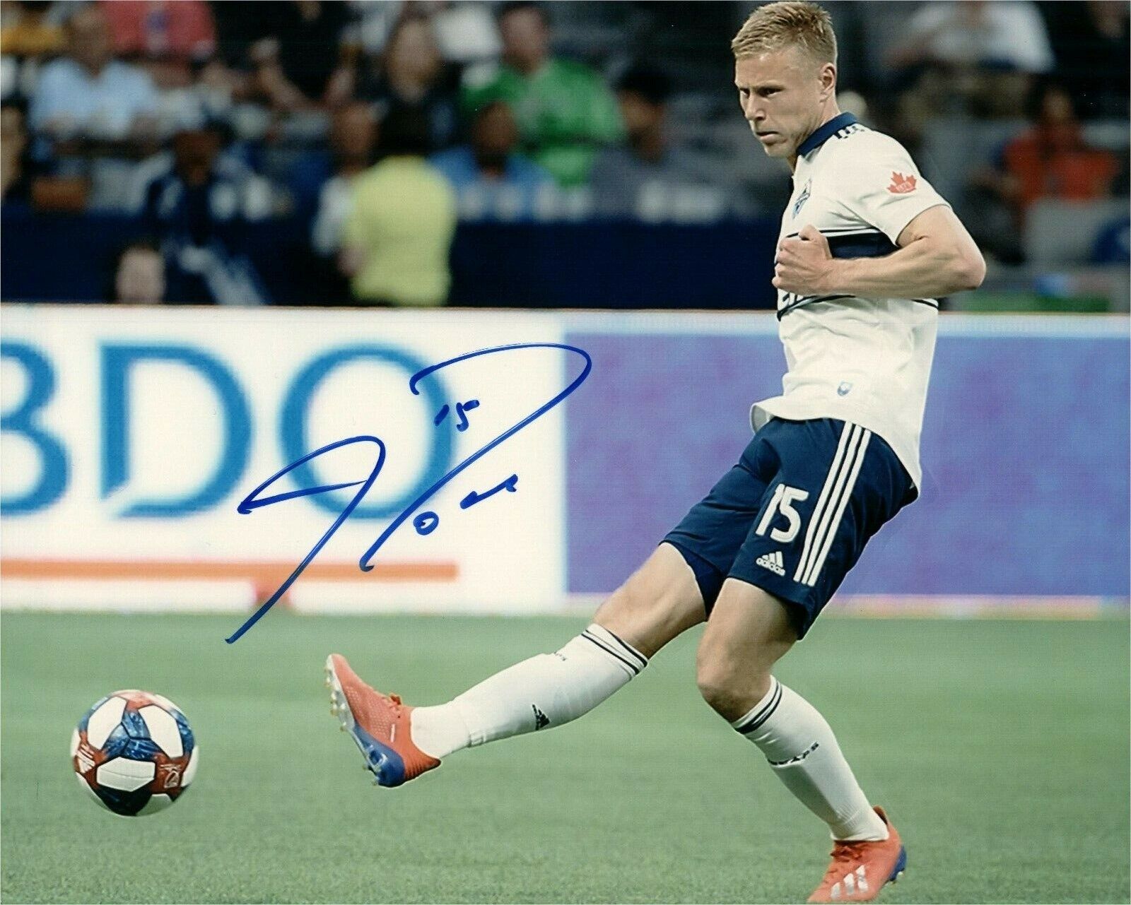 Vancouver Whitecaps Andy Rose Autographed Signed 8x10 MLS Photo Poster painting COA #1