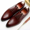 Mens Derby Dress Shoes Wedding