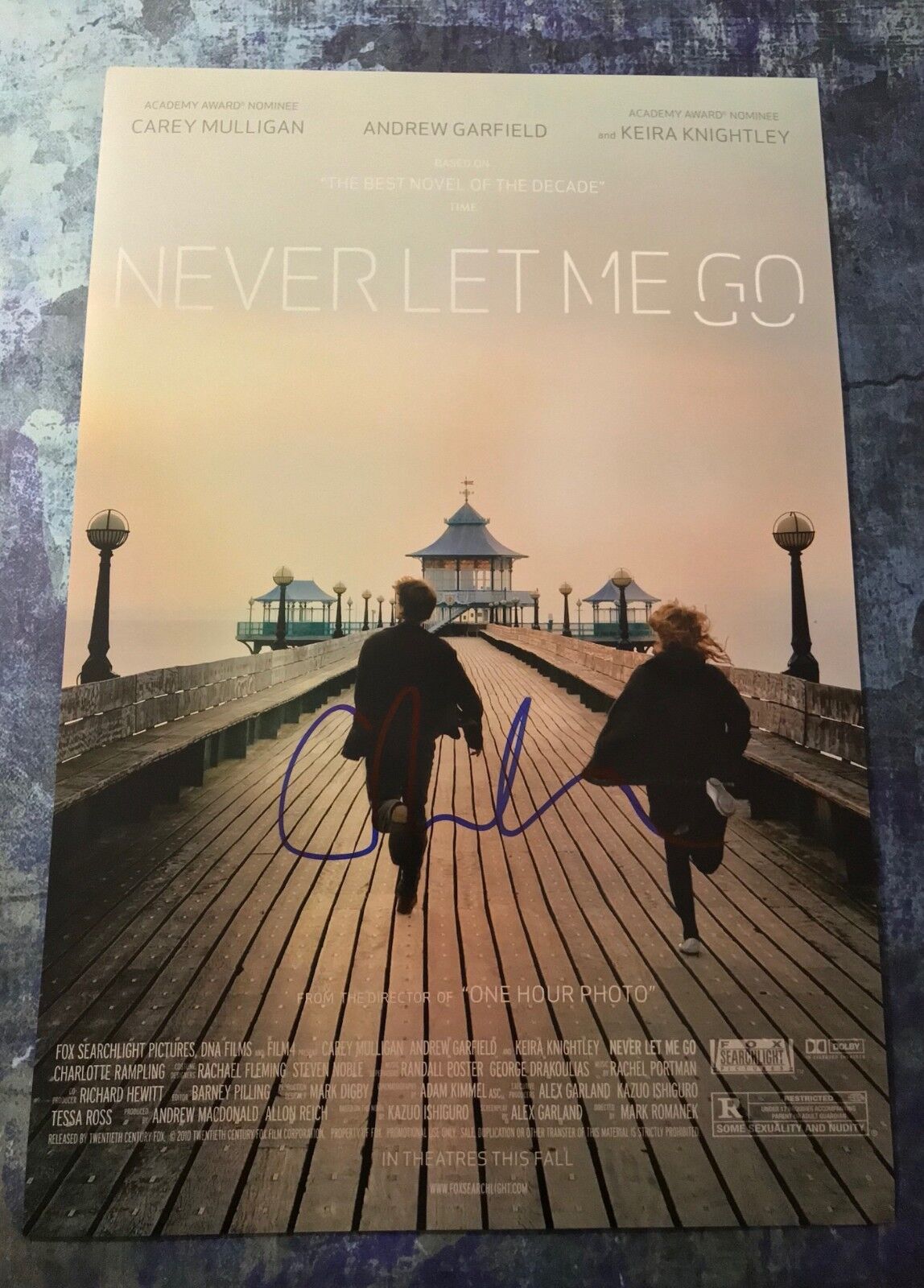 GFA Never Let Me Go * CAREY MULLIGAN * Signed 12x18 Photo Poster painting Poster AD1 COA