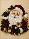 DIY Pearl Painting - Handmade Self - Adhesive Pearls - Santa Claus