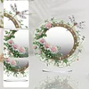 DIY Flowers Dragonfly Diamond Painting Acrylic Mirror Desktop Ornaments