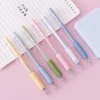 20PCS Morandi Light Colors Press On 0.5mm Gel Pens School Season Student Exam Writing Office Stationery Gift