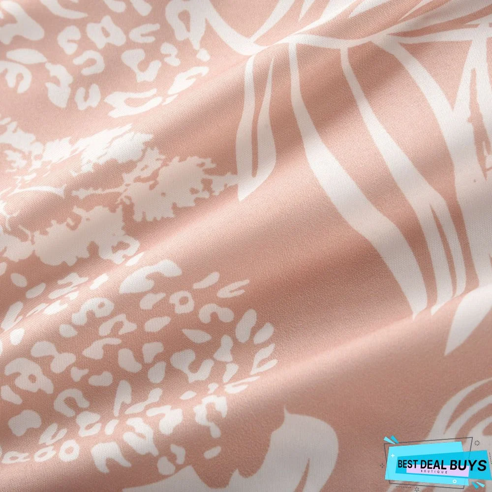 Best Selling European and American Women's Short Sleeve Printed Dress