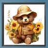 Diamond Painting -DIY Full Square Drill Bear(35*35CM)