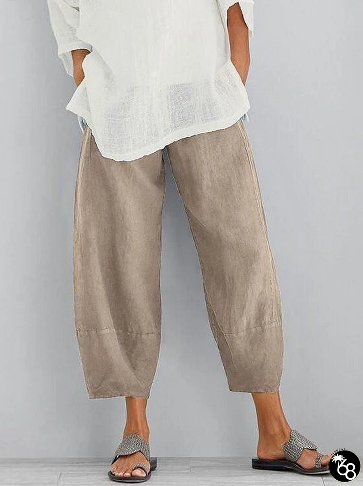 Women's Linen Casual Pants | 168DEAL