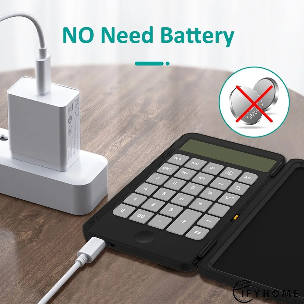 6.5 inch Calculator Writing Tablet Portable Smart LCD Graphics Handwriting Pad | IFYHOME