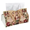 Peinture en PU pour la bo&icirc;te de mouchoirs DIY de No&euml;l en perles et diamants 25x15,5cm