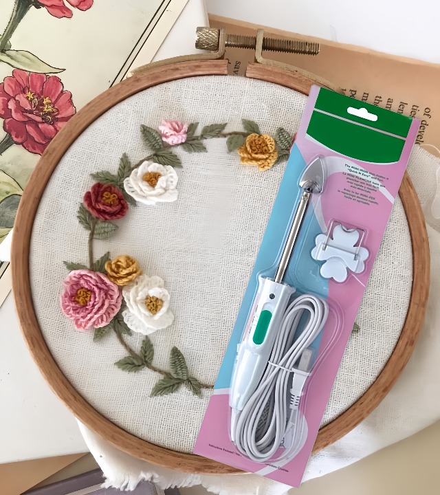Essential tools for sewing and embroidery