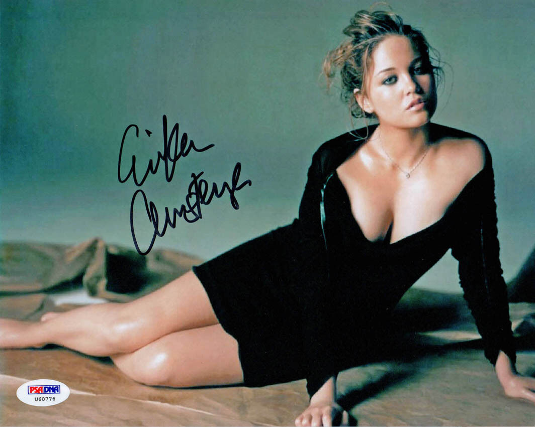 Erika Christensen SIGNED 8x10 Photo Poster painting Julia Parenthood PSA/DNA AUTOGRAPHED