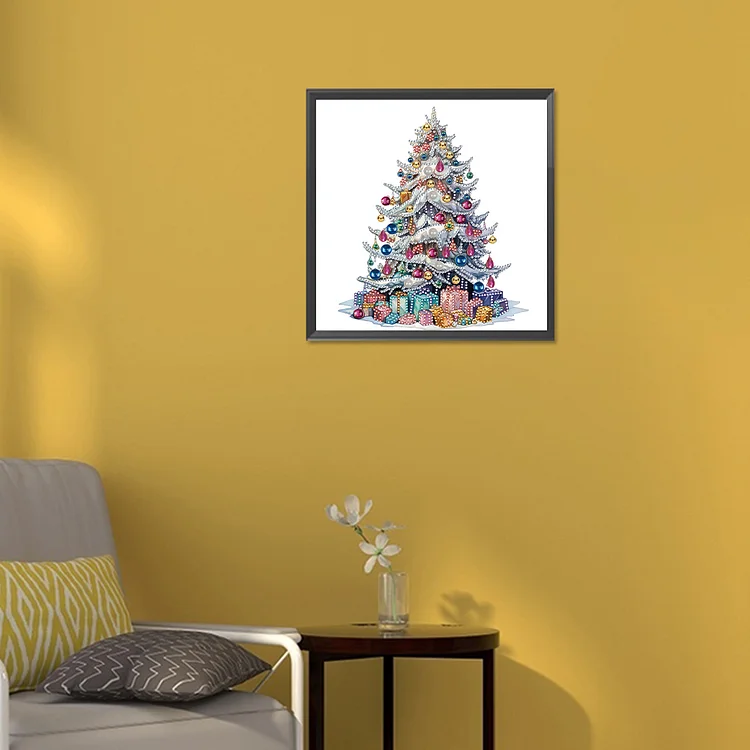 Christmas House - Partial Drill - Special Diamond Painting（40*30cm)-826860